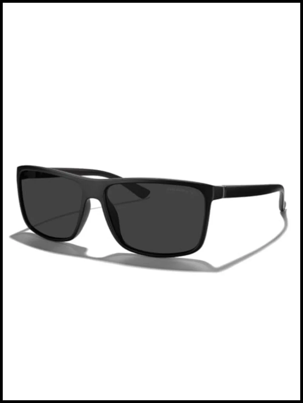 Rectangular Polarized Sports Sunglasses UV400 Protection for Men Women Running